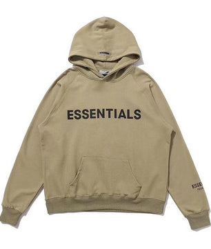 FEAR OF GOD Essentials 3D Silicon Applique Hoodies